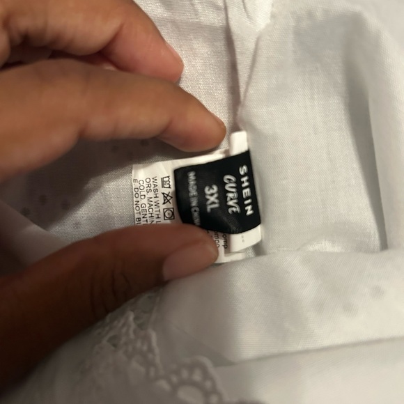 White corset from Shein - Picture 4 of 4